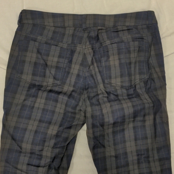 Black watch skinny full length pants - Picture 3 of 3